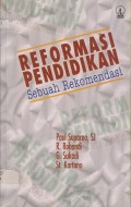 REFORMASI PENDIDIKAN SEBUAH REKOMENDASI