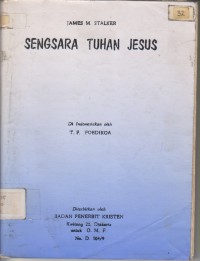 Sengsara Tuhan Yesus