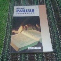 Ucapan Paulus Yang Sulit