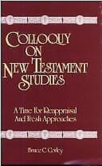 Colloquy  On New Testament Studies