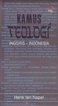 Kamus teologi: Inggris - Indonesia