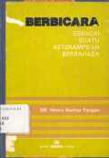 Berbicara: sebagai suatu keterampilan berbahasa