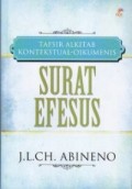 Surat Efesus : tafsir alkitab kontekstual oikumenis